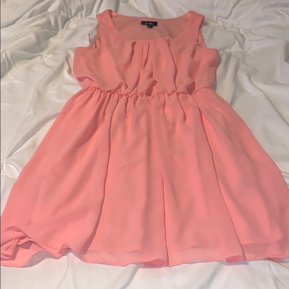 pink dress